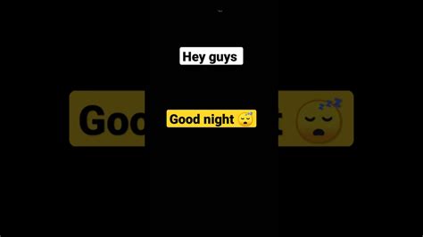 Good Night 😴 Youtube