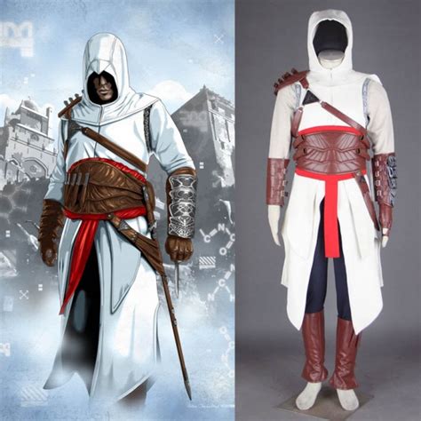 Assassin S Creed I Altair Ibn La Ahad Cosplay Costume
