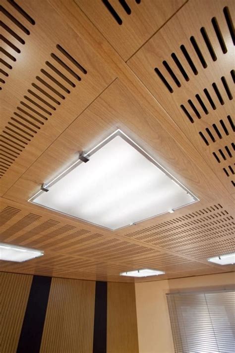 Comparing suspended wood ceiling options. Image result for suspended ceiling wood tiles | Wood tile ...
