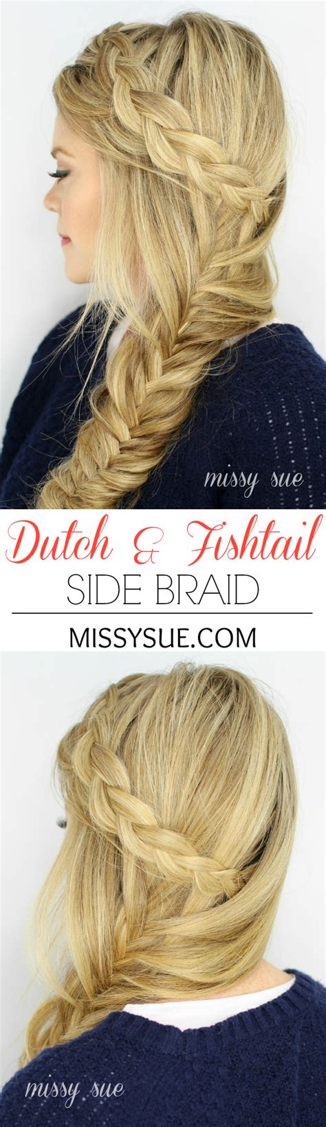 Dutch Fishtail Side Braid Haircuts For Medium Length Hair Wedding