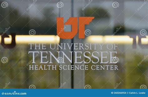 UT Health Science Center Logo, Memphis, TN Editorial Stock Image