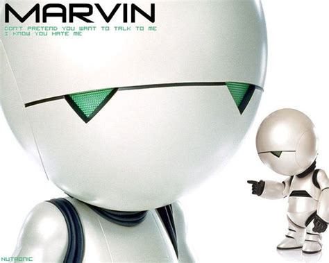 Marvin The Paranoid Android From The Hitchhikers Guide To The Galaxy