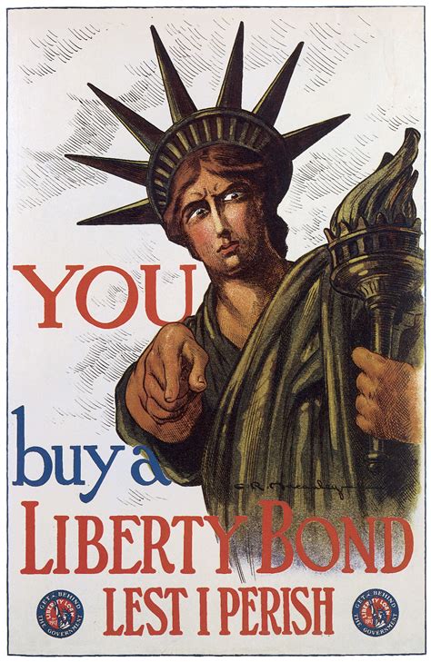 Check out our free posters selection for the very best in unique or custom, handmade pieces from our wall décor shops. You buy a liberty bond - Lest I Perish | Propaganda ...