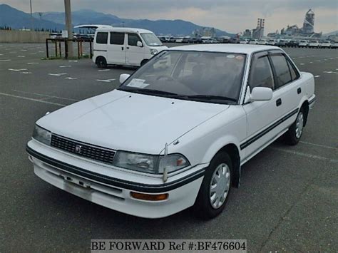 Used 1990 Toyota Corolla Sedane Ae91 For Sale Bf476604 Be Forward