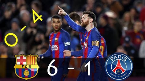 Tenga en cuenta que usted mismo puede cambiar de canal de transmisión en el apartado canales. FC Barcelona 6-1 PSG All Goals and Highlights BEST ...