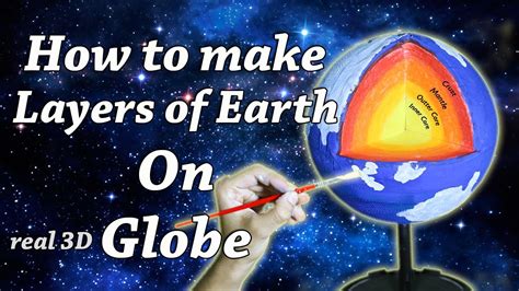 21 Diy 3d Model Of Earths Layers Project