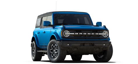 2022 Ford Bronco Outer Banks 4 Door 4wd Suv Standardequipment
