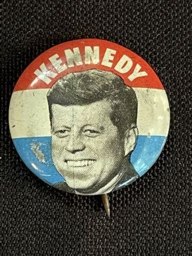 1960 John F Kennedy Jfk Campaign Pin Pinback Button Badge Political Presidential 3891195852
