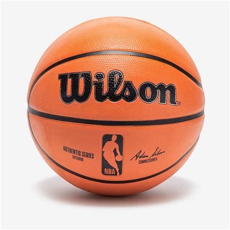 Wilson Nba Authentic Series Outdoor Size 7 Brown Basketballs