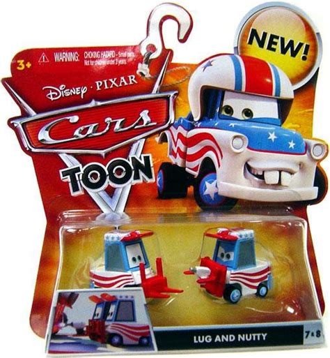 Disney Pixar Cars Cars Toon Main Series Lug Nutty 155 Diecast Car 7 8