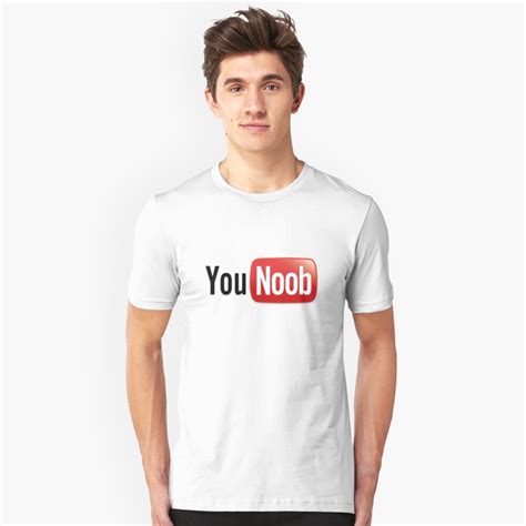 You Noob T Shirt By Jameslillis Redbubble