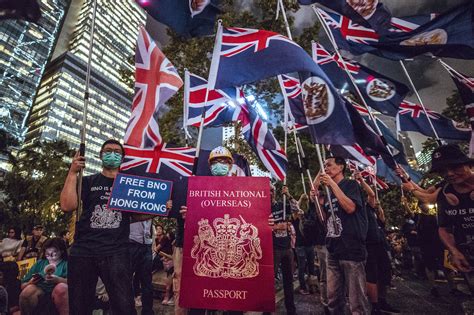 Hong Kong Protesters Waving British Flag About Flag Collections