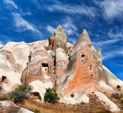 Unique Geological Formations In Cappadocia Central Anatolia Tu Stock