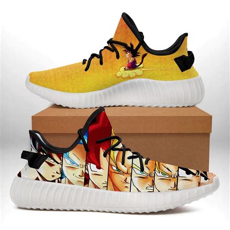 I promised to show you artwork 'dragon ball z x yeezy boost oxford tan'. Dragon Ball Yeezy Sneakers Shoes X5t4l - Luxwoo.com