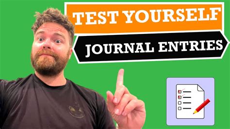 Accounting Journal Entry Practice Problems Test Yourself Youtube