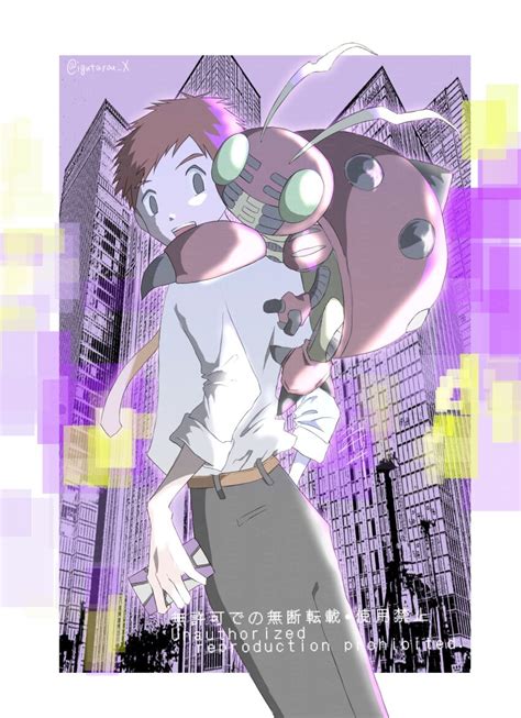 Izumi Koshiro Tentomon Digimon Digimon Adventure Last Evolution Kizuna Highres Antennae