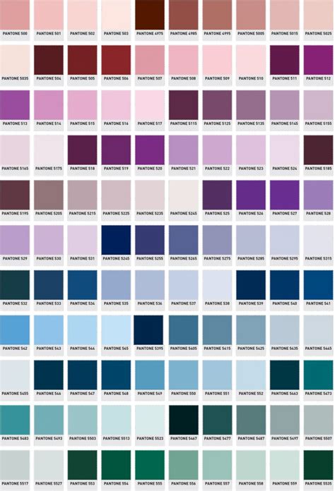 Pantone Colour Guide The Printed Bag Shop Pantone Numbers All In One