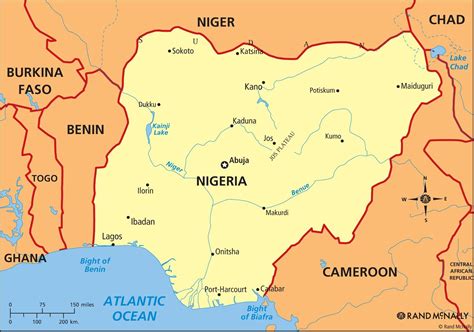 Nigeria Map The Nigeria Map Western Africa Africa