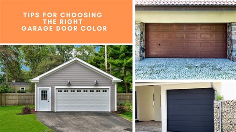 Tips For Choosing The Right Garage Door Color Titan Garage Doors