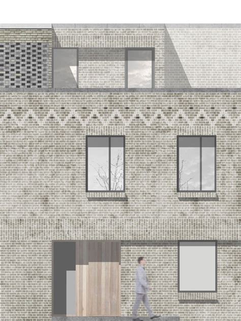 See more ideas about architecture drawing, architecture presentation, architecture details. McLaren.Excell presentatie gevel baksteen patroon claustra ...