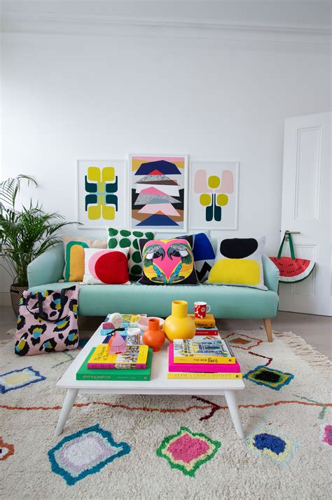 How To Get A Colourful Retro 1980s Memphis Trend Look In Your Living