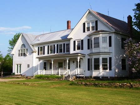 At this time of year you can feed the lambs and baby kids and watch the piglets play together. Five apts. in Turner, Me. - Bill Picard