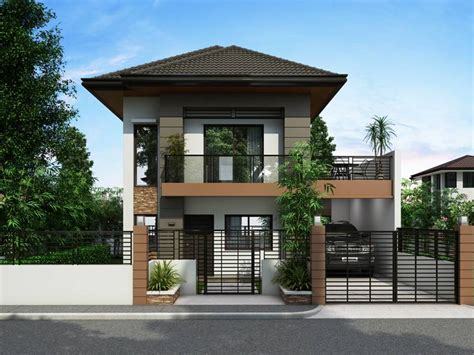 221 likes · 461 talking about this. Two Storey House Design Terrace - House Plans | #72583