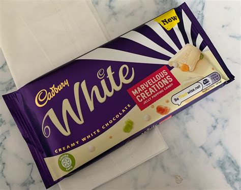 Foodstuff Finds Cadbury Marvellous Creations White With Jelly Beans