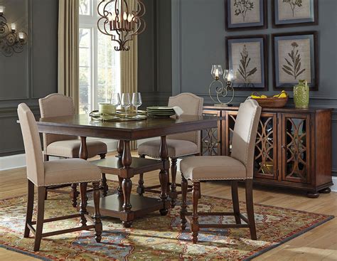 Baxenburg Counter Height Dining Room Set - Casual Dining Sets - Dining ...
