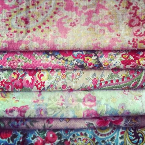 Sarah Moore Vintage Easy Sewing Fabric Linen