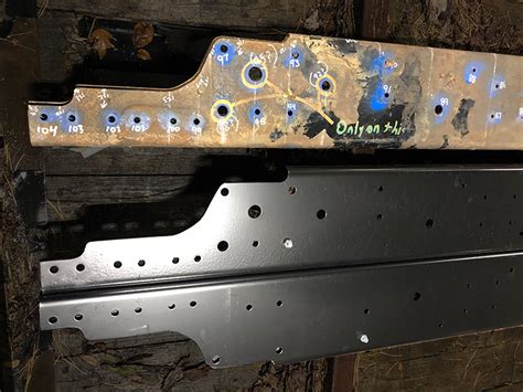 Chassis Replacement Frame Rails - Vicon Fabricating