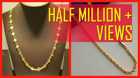 10 Gram Gold Chain Designs With Price Youtube