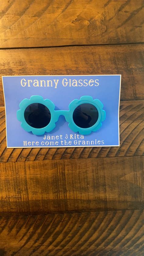 bluey granny glasses party favor bluey party favor etsy canada