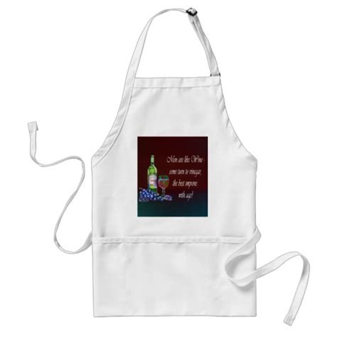 Men Are Like Wine Humorous Wine Quote Ts Adult Apron