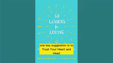 Find Love That Lasts With Karl Pillemers 30 Lessons For Loving Youtube
