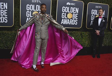 Billy porter and adam smith photo: Billy Porter's Oscars tuxedo gown and other headline ...