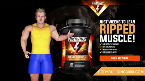 Vigorous Muscle Maximizer Review Supplement To Build Muscle Fast