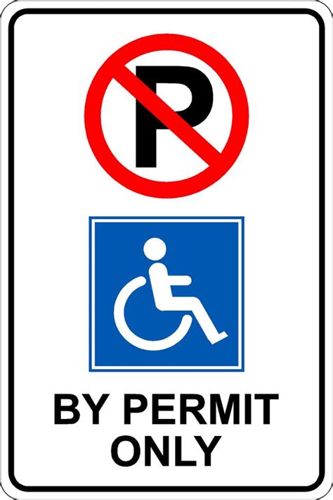 Handicap Parking Sign Onsite Signs Parking Signs