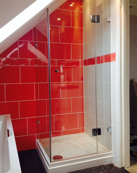 Case Study A 2 Sided Ensuite Loft Shower In An Angled Loft Space
