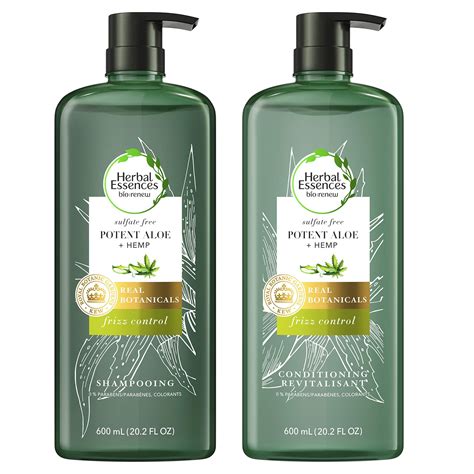 Herbal Essences Bio Renew Frizz Control Sulfate Free Daily Shampoo