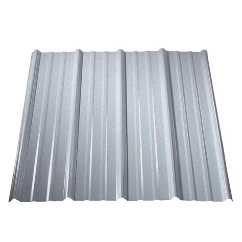 Field painting unpainted aluminum and galvanized steel. Fabral 12 ft. Galvanized Steel Roof Panel-4736008000 - The ...