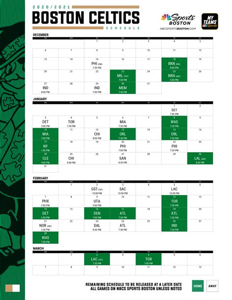 2021 Nfl Printable Schedule Calendar Printables Free Blank