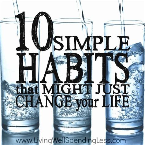 10 Simple Habits That Might Change Your Life Forming Daily Habits