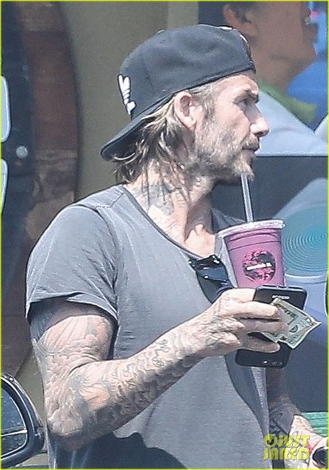 David Beckham Shows Off Tattooed Arms After Sweat Sesh Photo 3929695