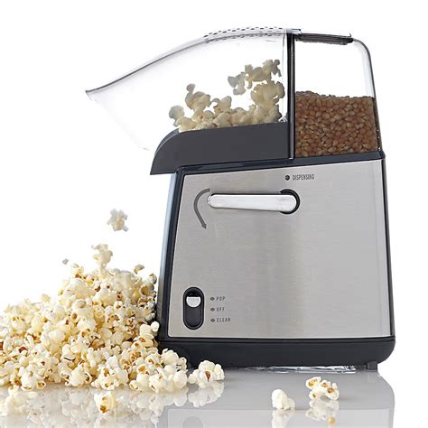 It's uniquely constructed to ensure easy and even air circulation during the popping process. Popcorn On Demand - Hot Air Popcorn Popper - The Green Head