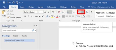 Only three words per sentence are allowed. Outline Tools in Word | IT Services