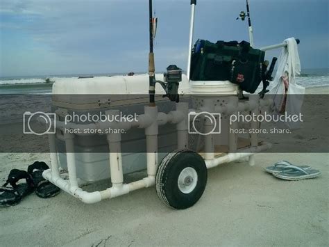 Boatless Fishing Forum Reports Info View Topic A Cart Out Of Pvc