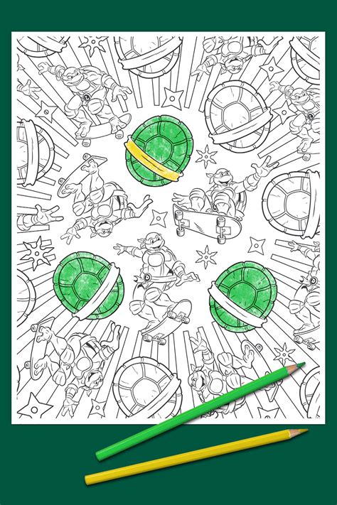Home > films and tv shows > free printable nickelodeon coloring pages for kids. TMNT Adult Coloring Page | Nickelodeon Parents