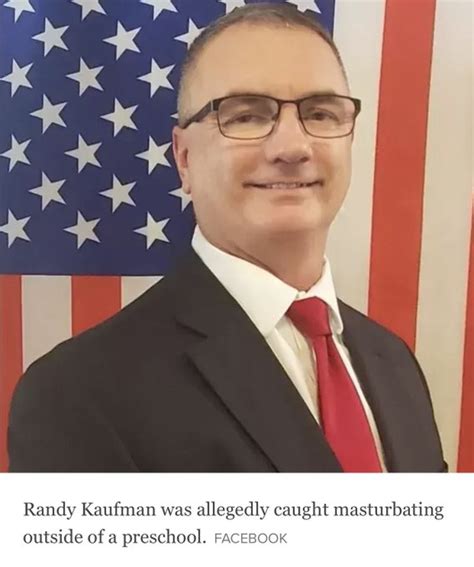 Randy Kauffman Republican College Board Candidate Caught Masturbating