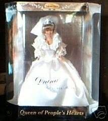 A21 danbury mint princess lady diana spencer porcelain bride doll wedding gown. PRINCESS DIANA BARBIE DOLL-WEDDING DRESS-COLLECTOR'S ...